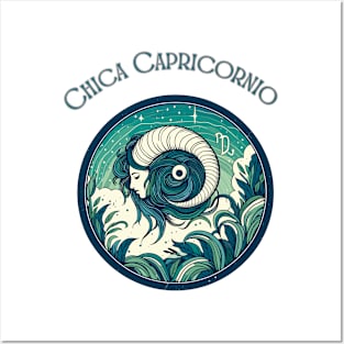 "Capricorn Spanish Celestial Symphony"- Zodiac Horoscope Star Signs Posters and Art